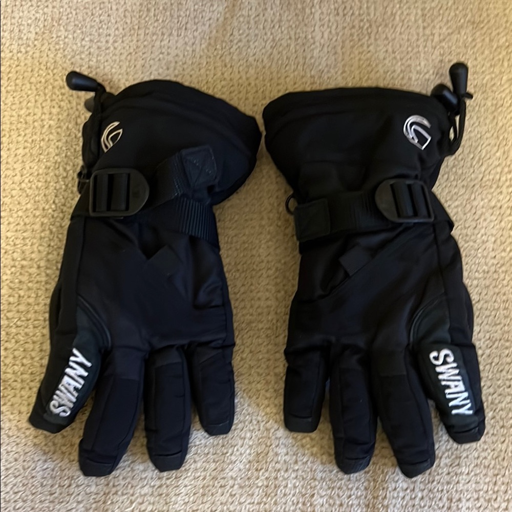 Swany X-Over Junior Black Winter Gloves